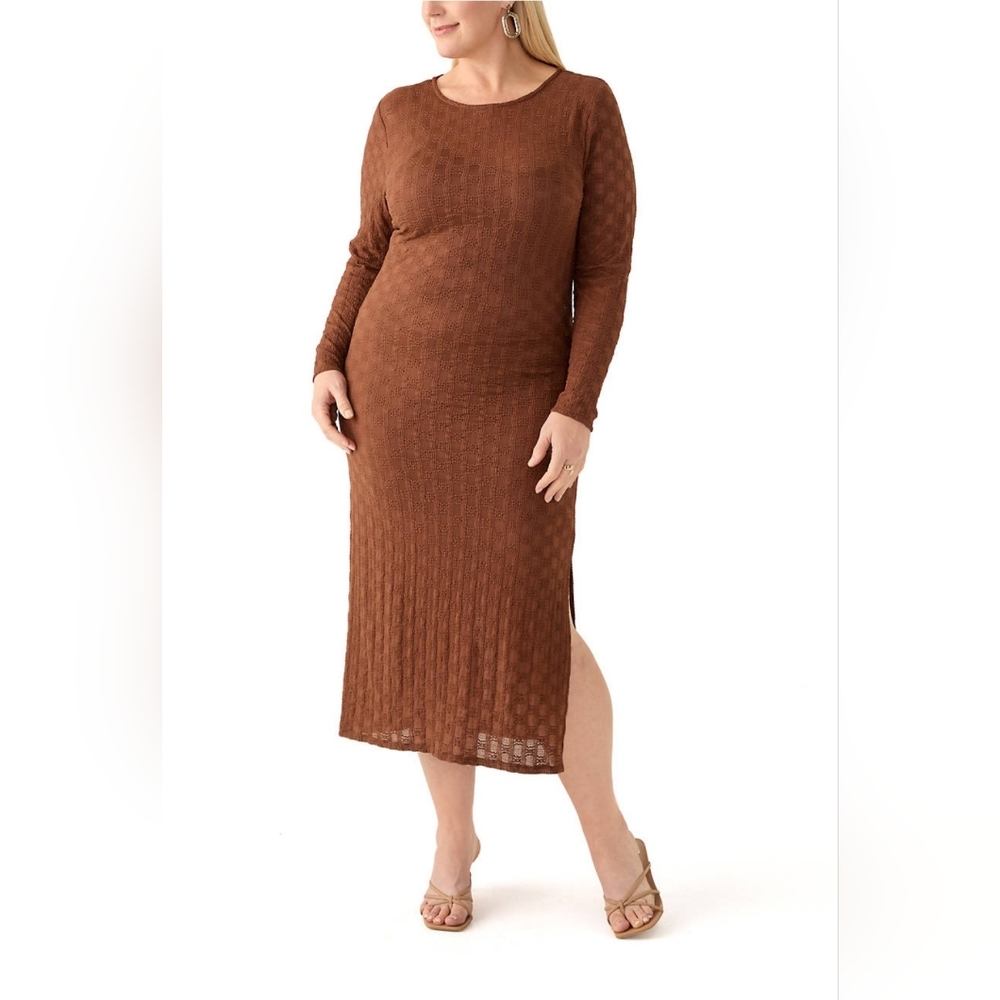 OAK & TRELLIS BODYCON DRESS NWT